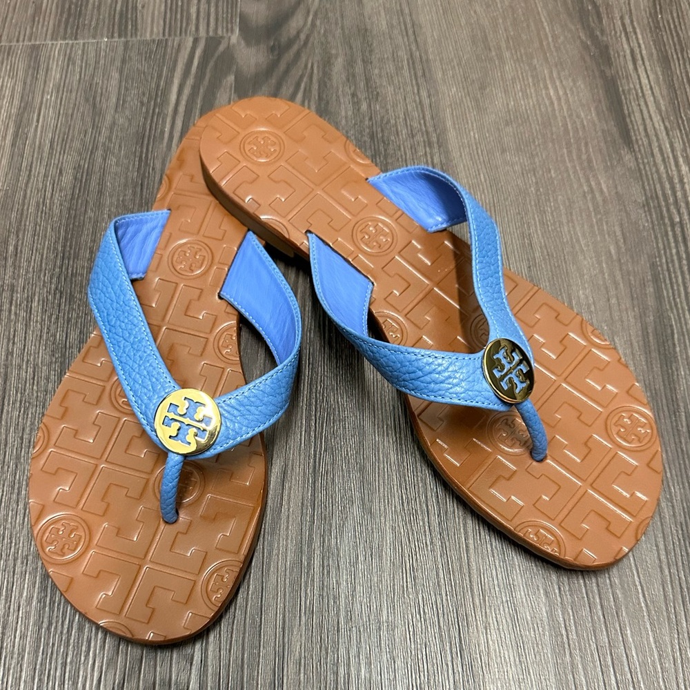 NWOT Tory Butch Thora Slide Thong Sandals